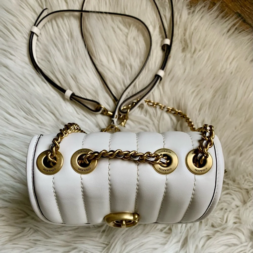 Coach Madison 18 Quilted Leather Convertible Backpack - Picture 8 of 16